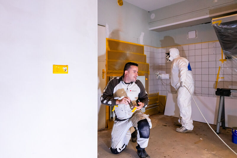 Een lik verf en een mooie samenwerking