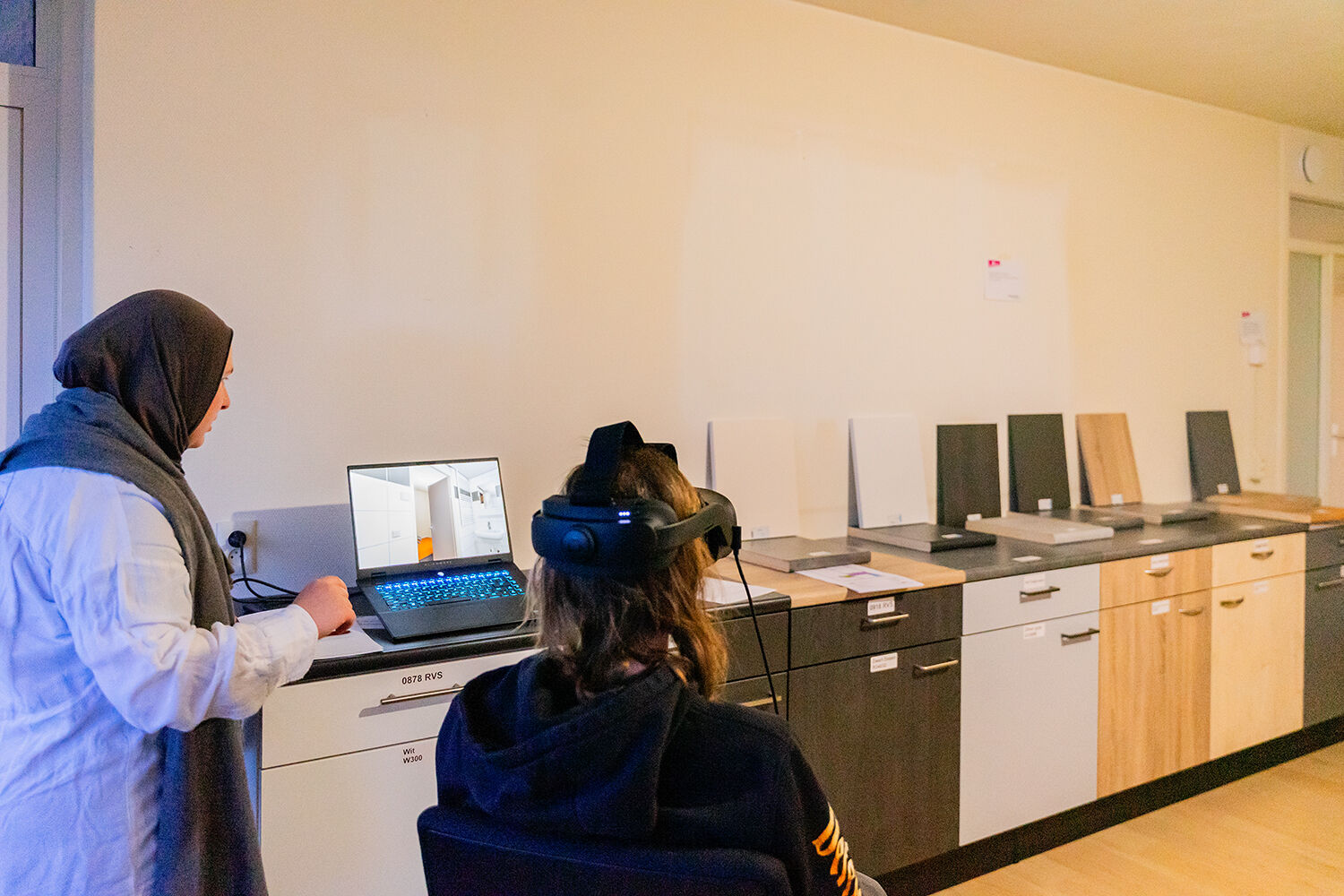 Een VR-ervaring voor de bewoners van de Hudsonlaan